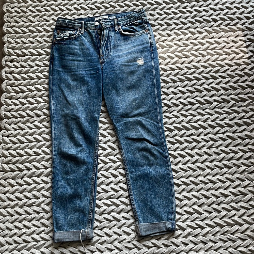 GRLFRND Karolina Button Fly Jeans